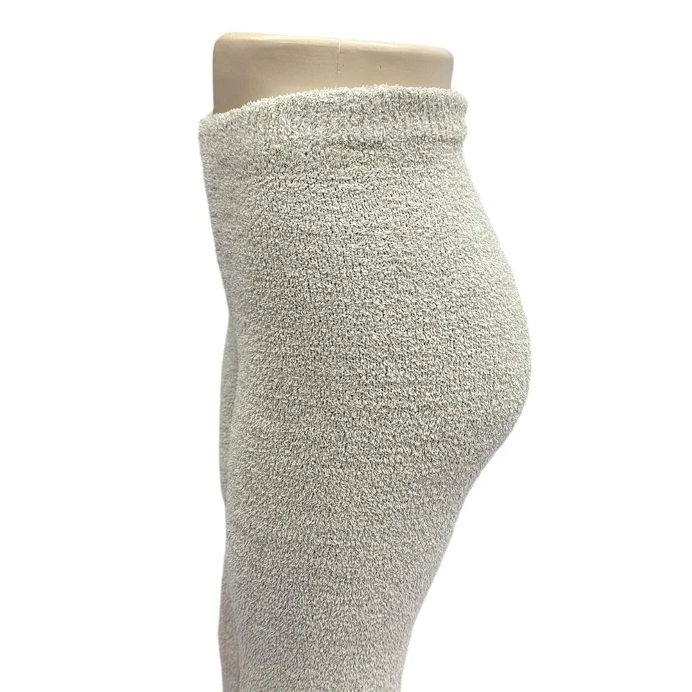 MorrisDay The Label Cream Cozy Knit Lounge Pants Soft Texture High Waist Pull On - Picture 6 of 10